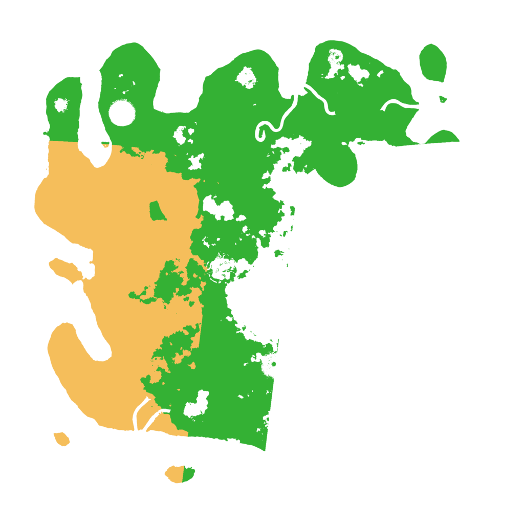 Biome Rust Map: Procedural Map, Size: 3500, Seed: 8978783