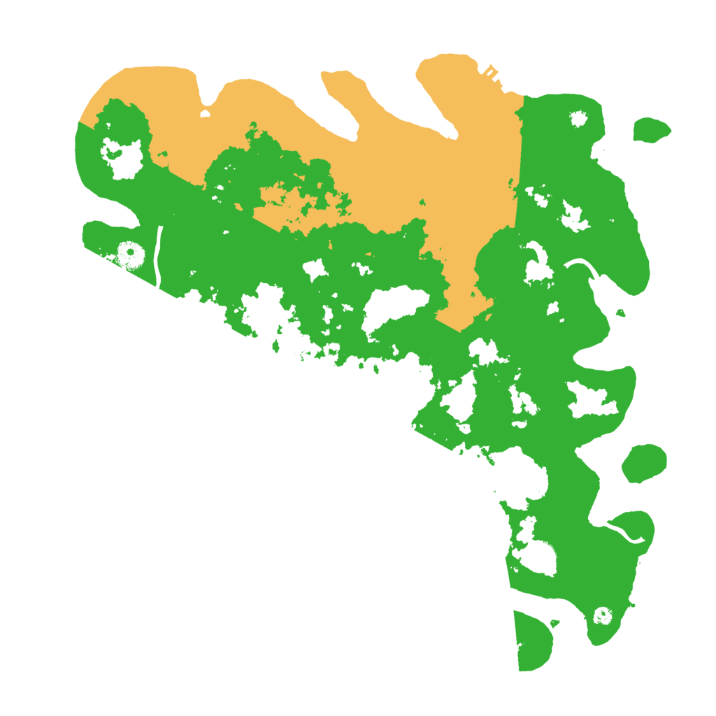 Biome Rust Map: Procedural Map, Size: 4000, Seed: 35000