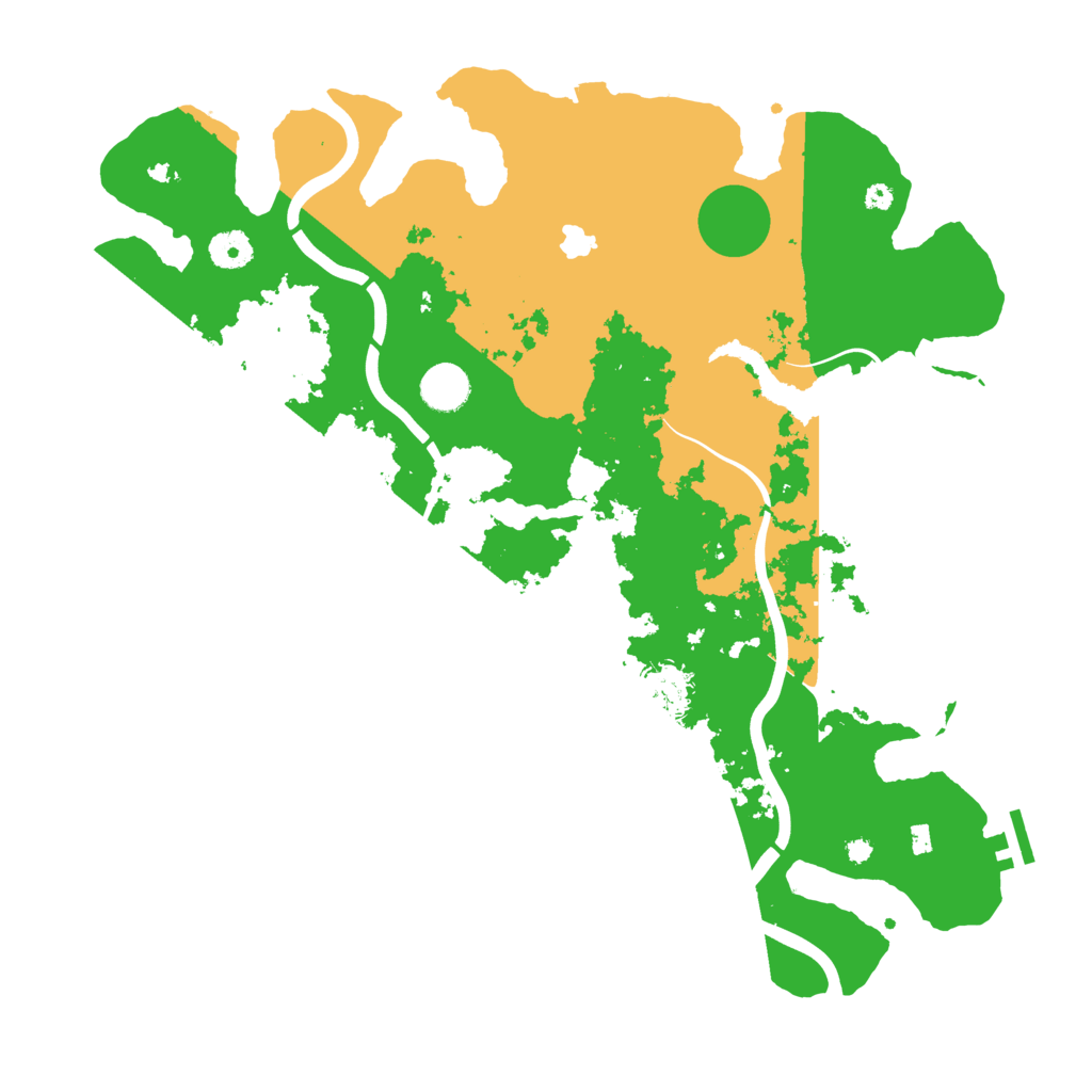 Biome Rust Map: Procedural Map, Size: 4000, Seed: 216409275