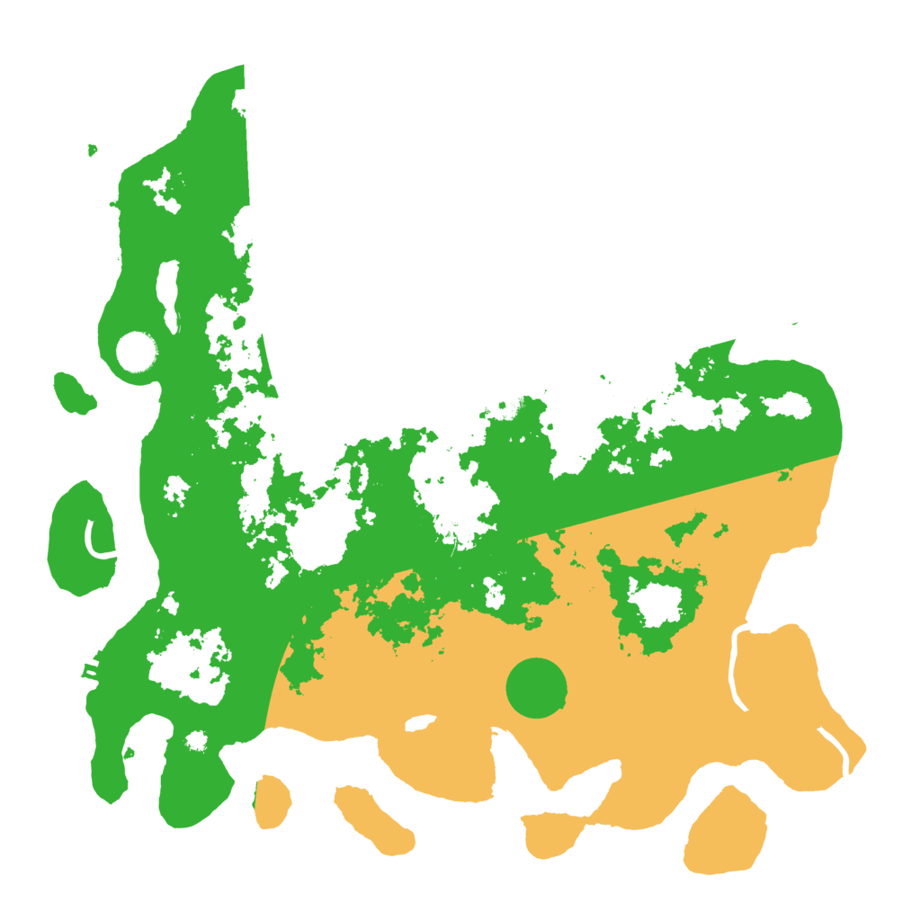 Biome Rust Map: Procedural Map, Size: 4000, Seed: 54783901