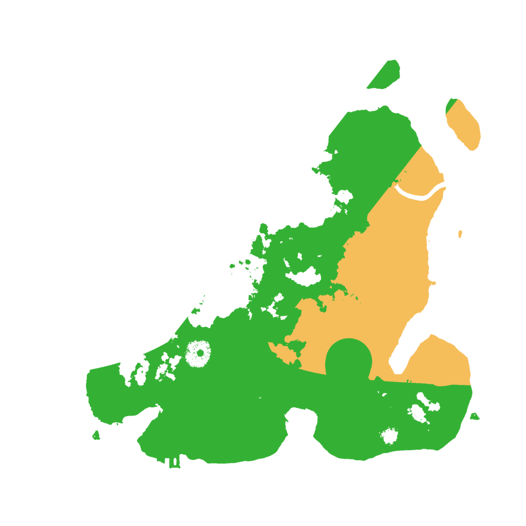Biome Rust Map: Procedural Map, Size: 3000, Seed: 22374