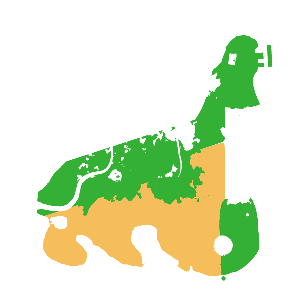 Biome Rust Map: Procedural Map, Size: 2800, Seed: 1718608831