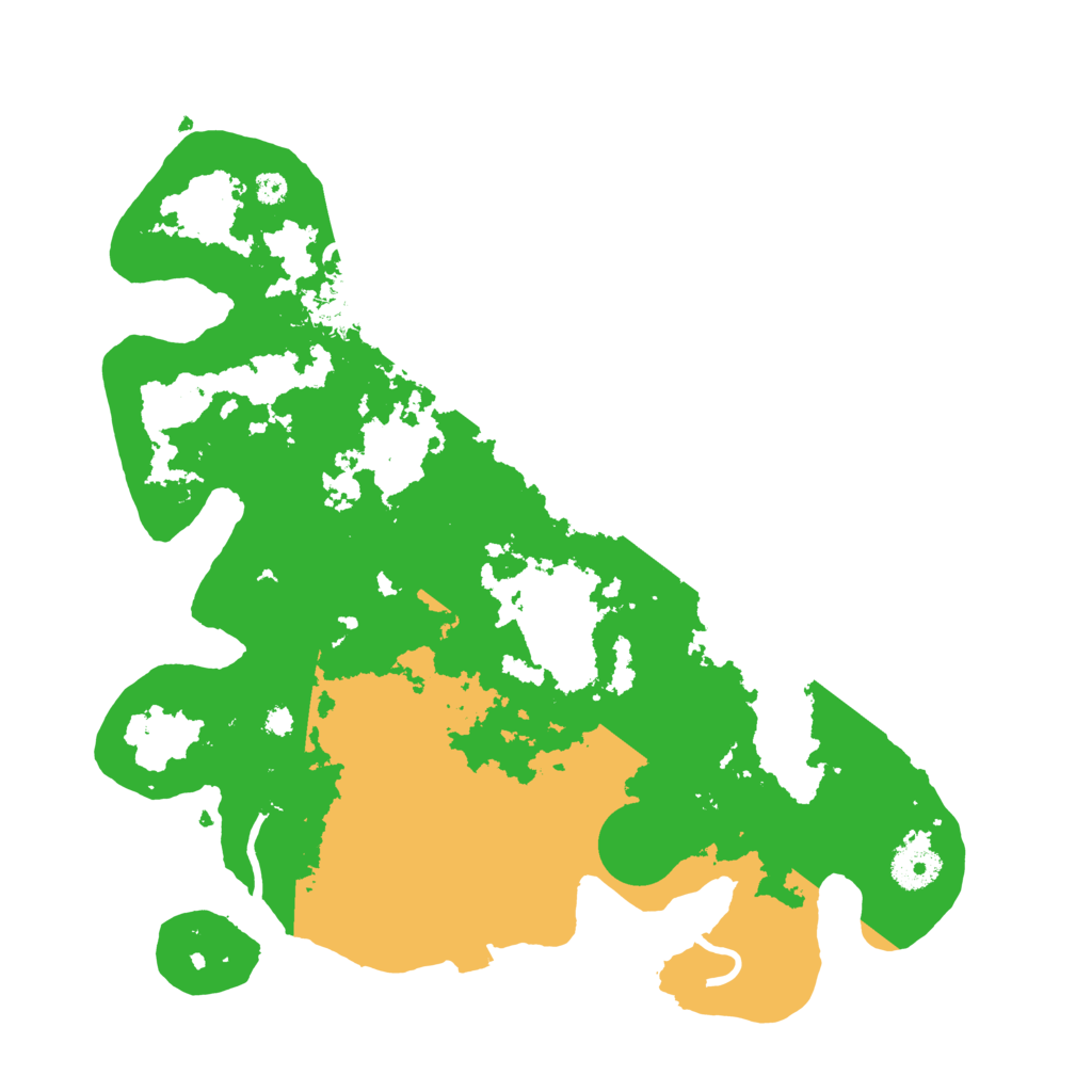 Biome Rust Map: Procedural Map, Size: 3500, Seed: 792431133