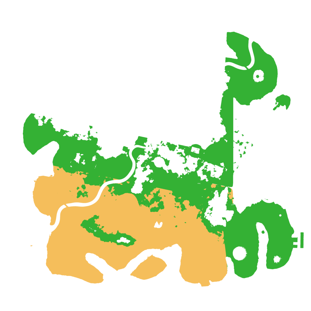 Biome Rust Map: Procedural Map, Size: 4000, Seed: 1755941308