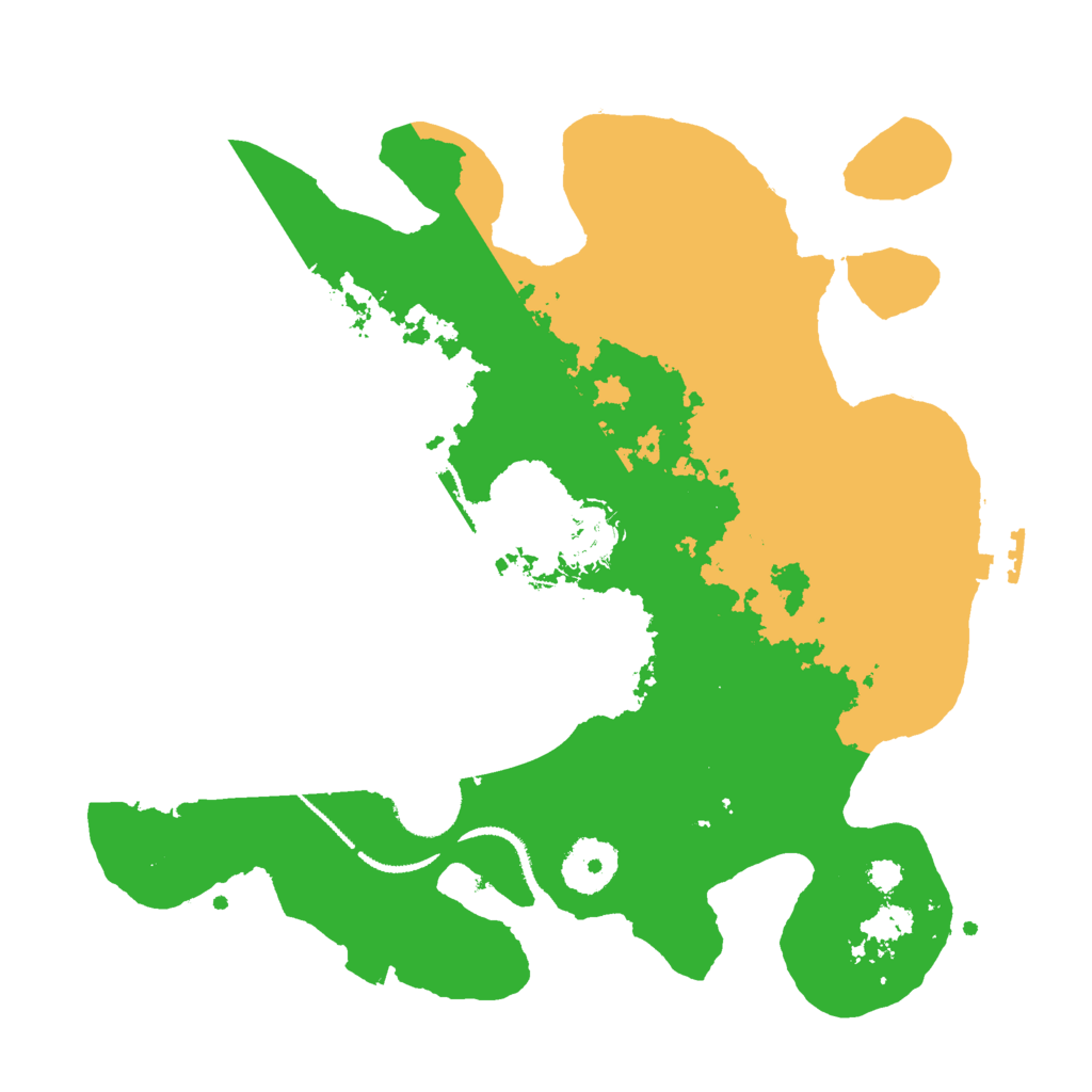 Biome Rust Map: Procedural Map, Size: 3000, Seed: 1801429601