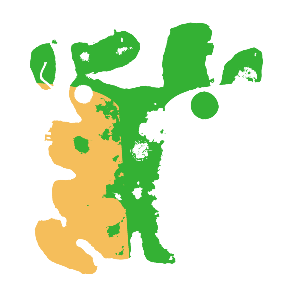 Biome Rust Map: Procedural Map, Size: 3000, Seed: 429437326