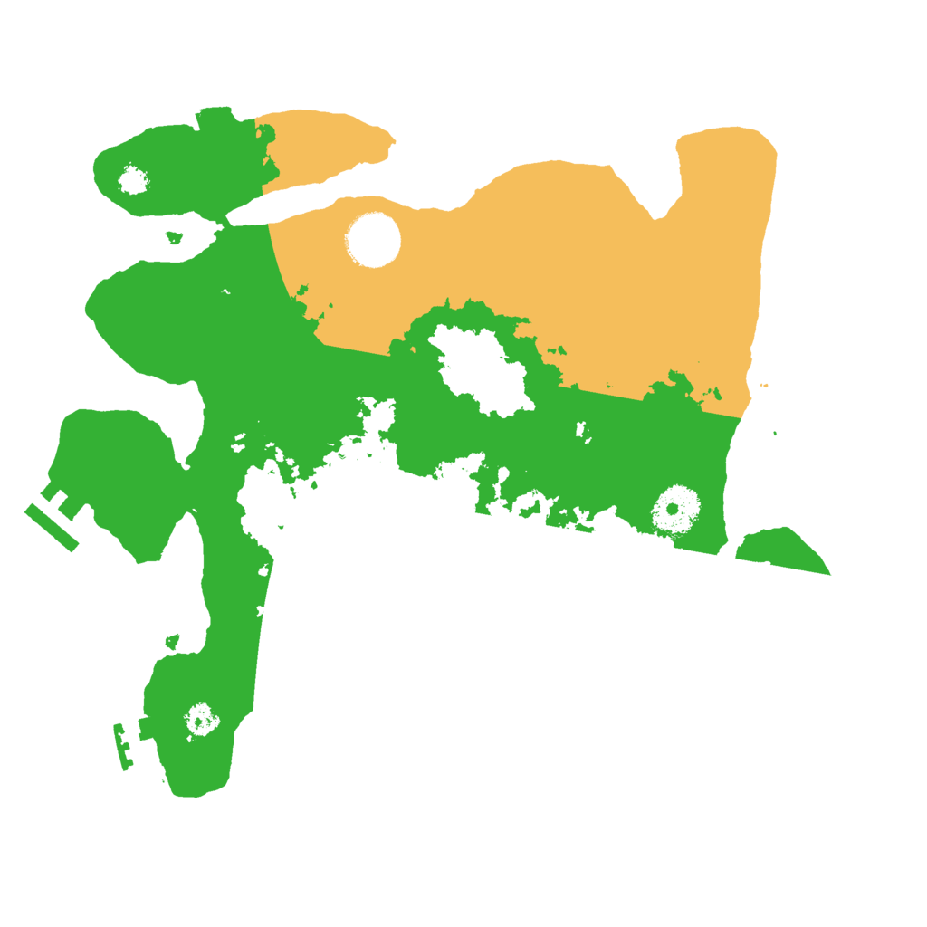 Biome Rust Map: Procedural Map, Size: 3000, Seed: 153506