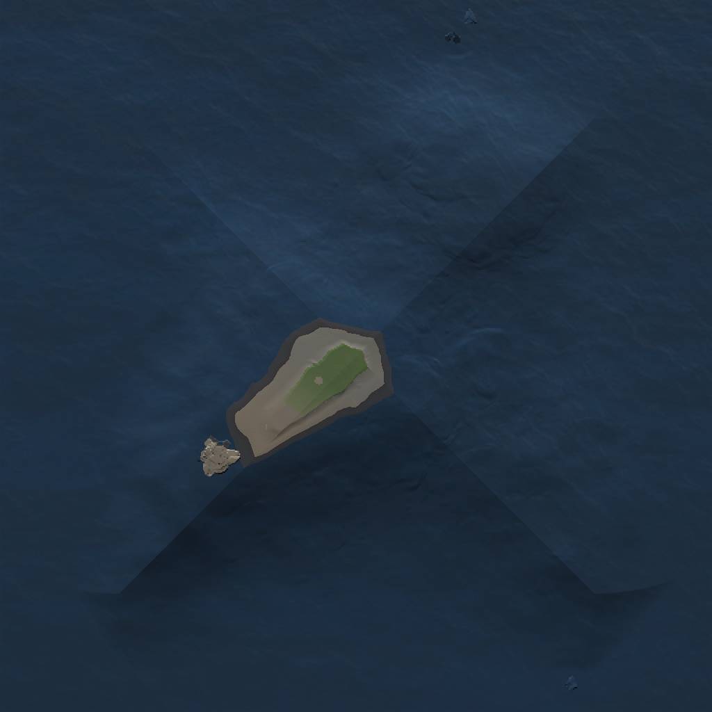 Rust Map: Procedural Map, Size: 1000, Seed: 1180240679, 3 Monuments