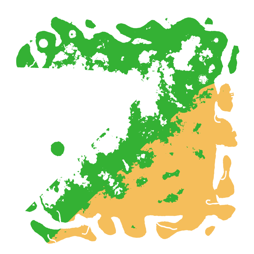 Biome Rust Map: Procedural Map, Size: 5000, Seed: 643124936
