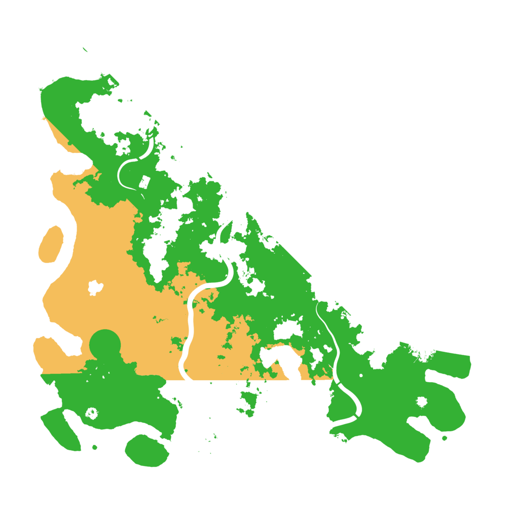Biome Rust Map: Procedural Map, Size: 4250, Seed: 496820878