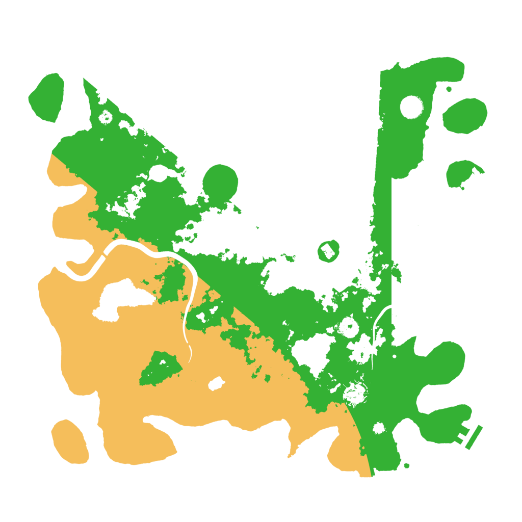 Biome Rust Map: Procedural Map, Size: 4000, Seed: 172830221