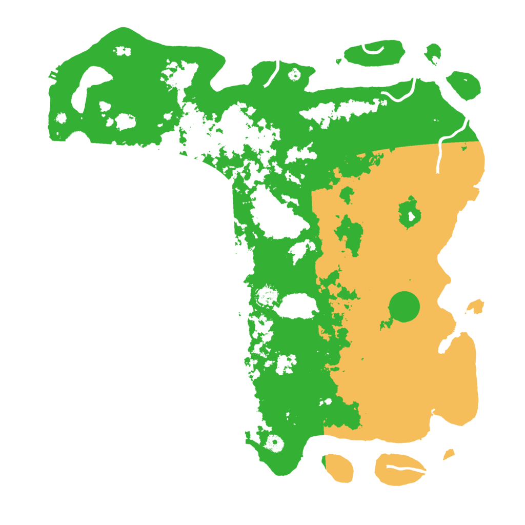 Biome Rust Map: Procedural Map, Size: 4500, Seed: 638058128