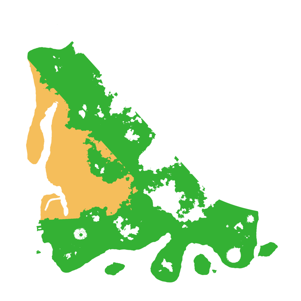 Biome Rust Map: Procedural Map, Size: 3700, Seed: 1629521190