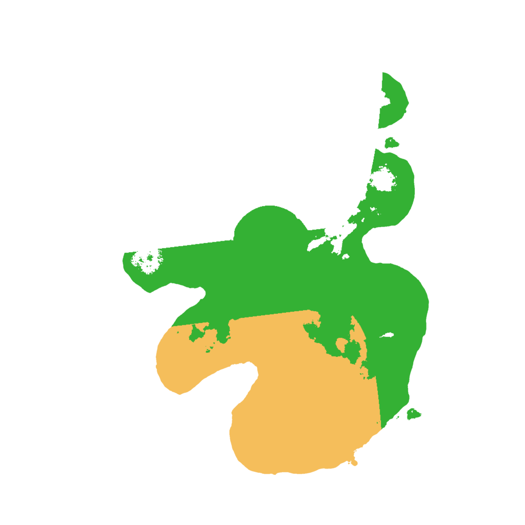 Biome Rust Map: Procedural Map, Size: 2000, Seed: 777777