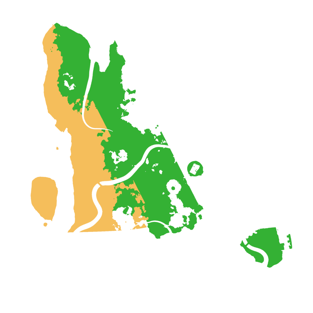 Biome Rust Map: Procedural Map, Size: 3250, Seed: 756122662