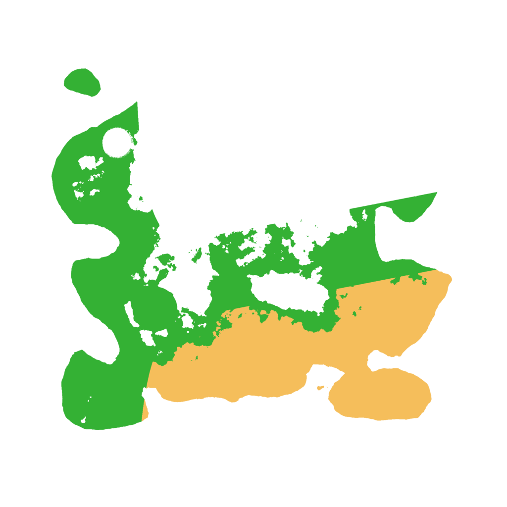 Biome Rust Map: Barren, Size: 3000, Seed: 849848