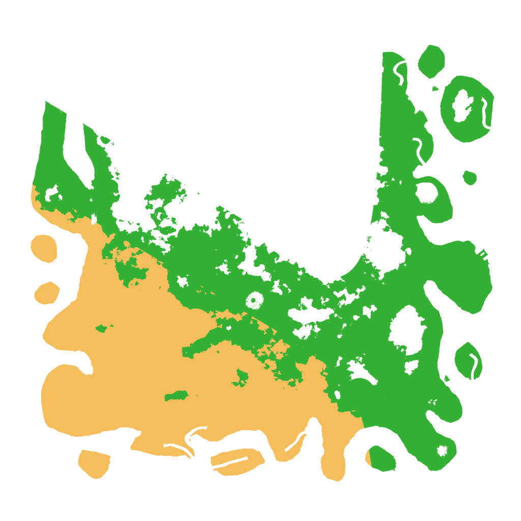 Biome Rust Map: Procedural Map, Size: 4500, Seed: 196926703