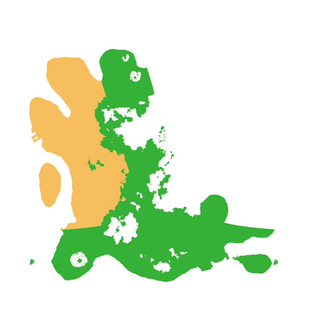 Biome Rust Map: Procedural Map, Size: 3000, Seed: 105629490