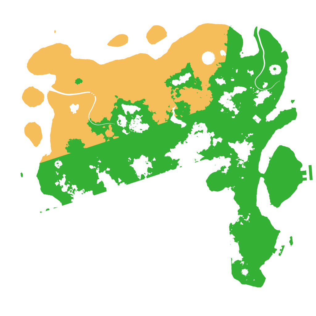 Biome Rust Map: Procedural Map, Size: 4250, Seed: 92847567