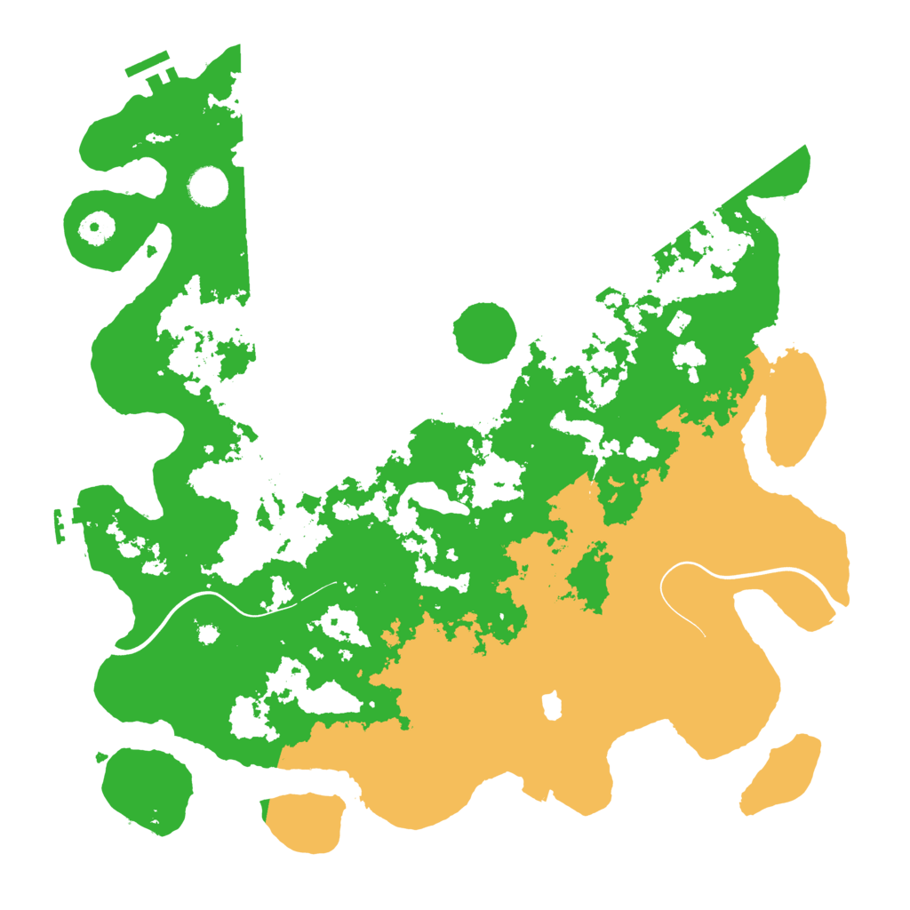 Biome Rust Map: Procedural Map, Size: 4000, Seed: 7516