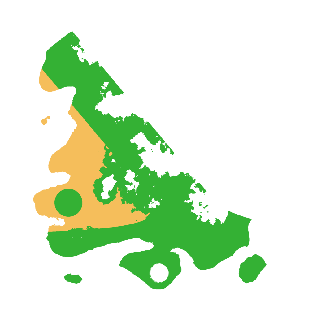 Biome Rust Map: Barren, Size: 3005, Seed: 523452941