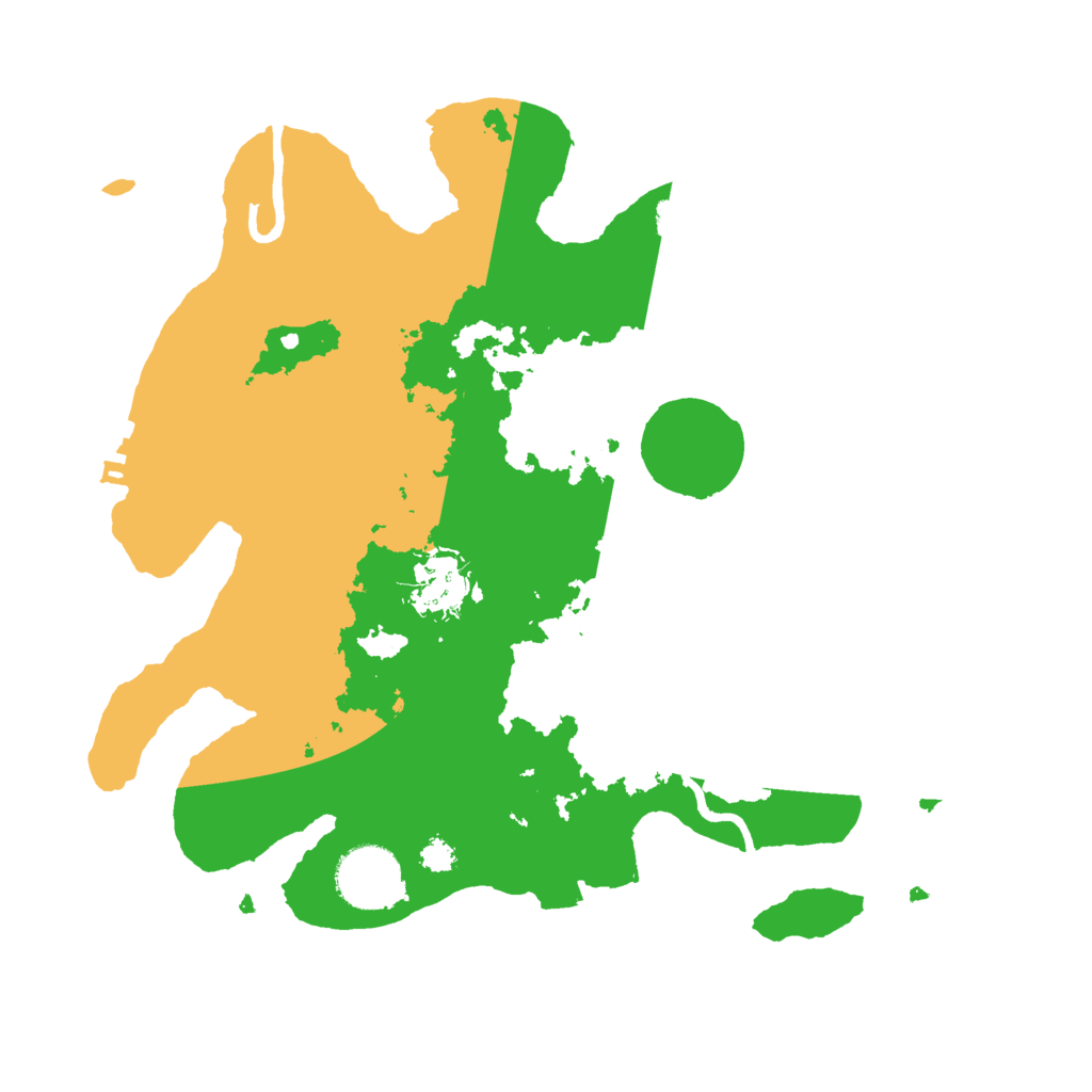 Biome Rust Map: Procedural Map, Size: 3000, Seed: 3471596