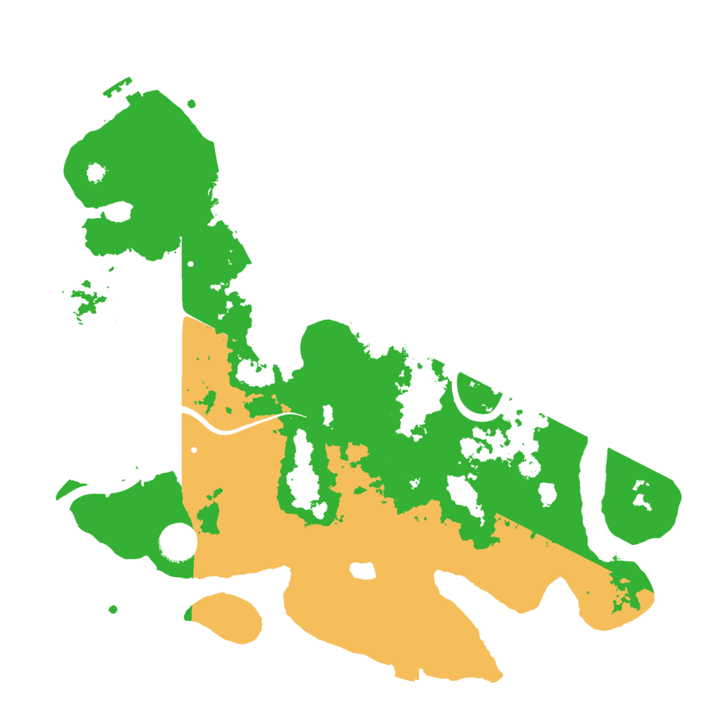 Biome Rust Map: Procedural Map, Size: 3500, Seed: 357802158