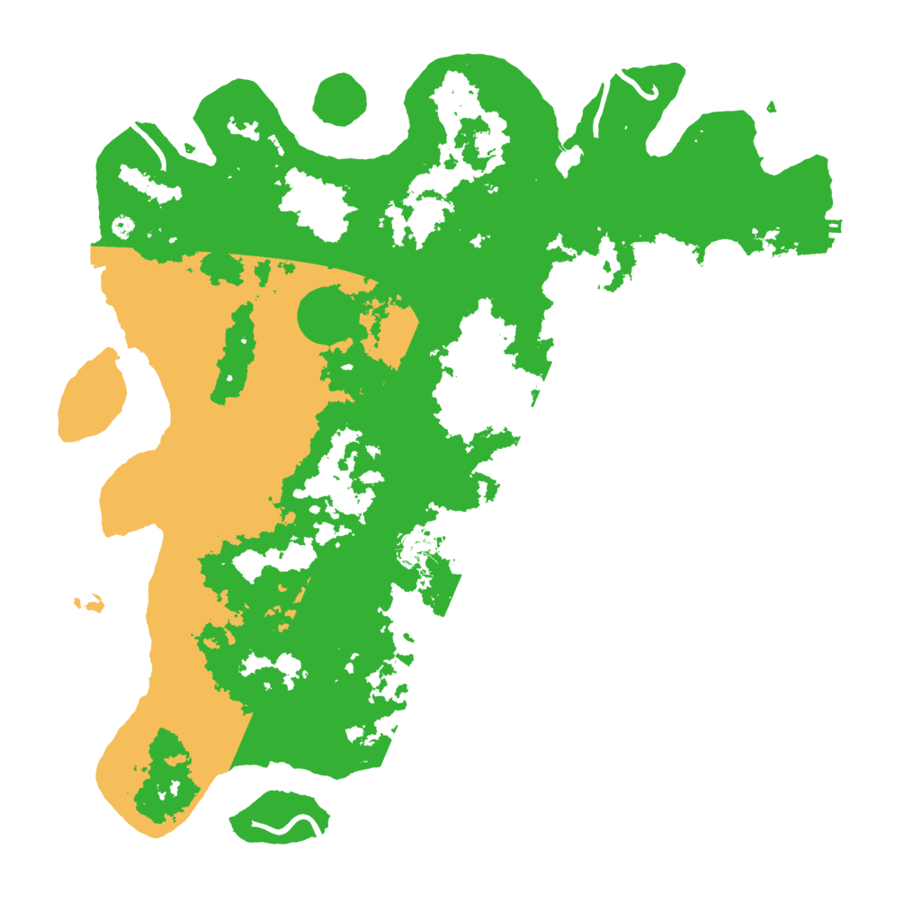 Biome Rust Map: Procedural Map, Size: 4250, Seed: 23