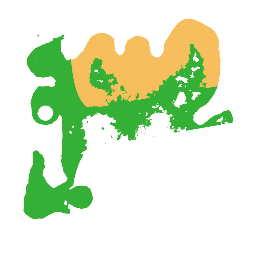 Biome Rust Map: Barren, Size: 3000, Seed: 5878