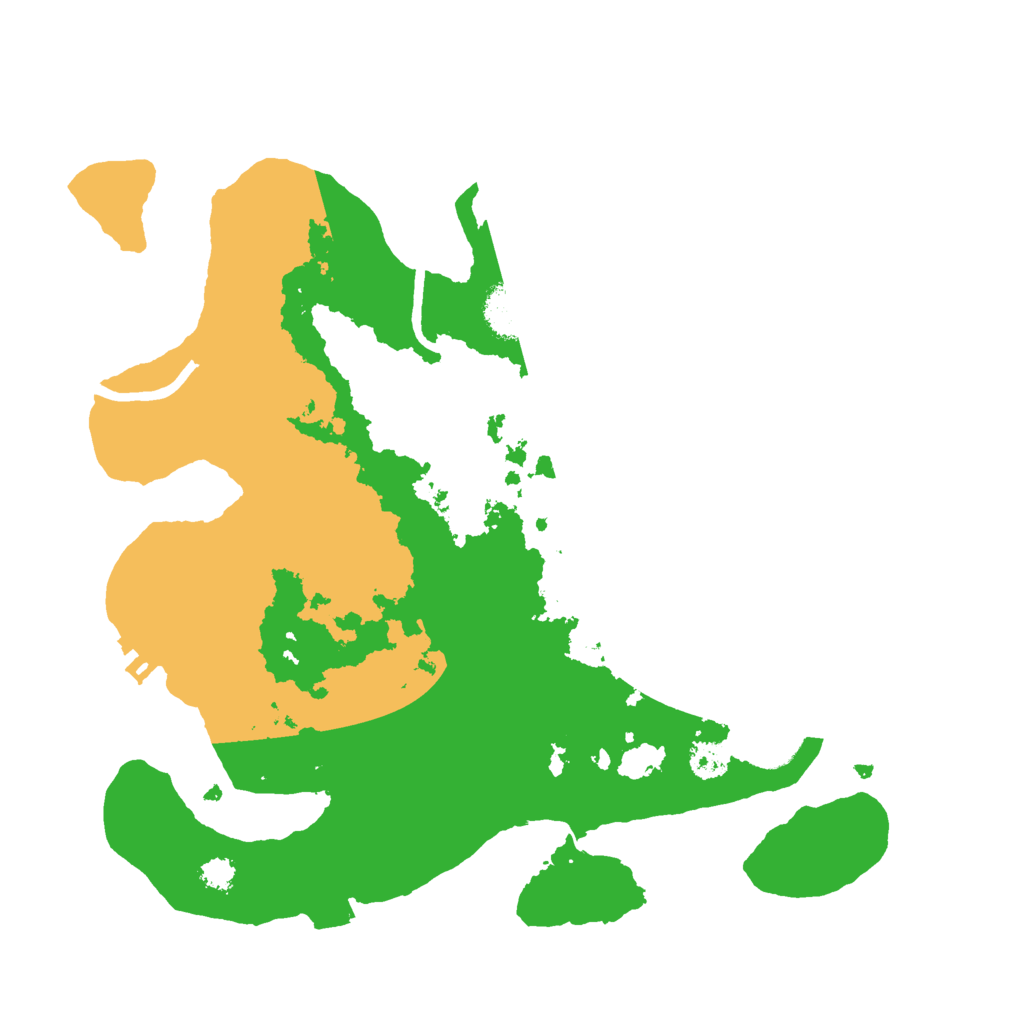 Biome Rust Map: Procedural Map, Size: 2850, Seed: 21896