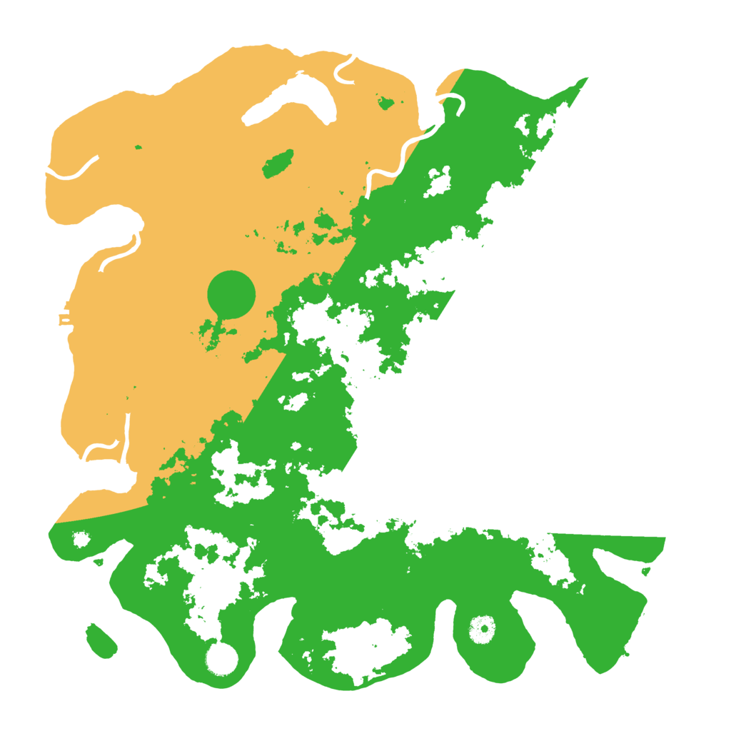Biome Rust Map: Procedural Map, Size: 4000, Seed: 9715