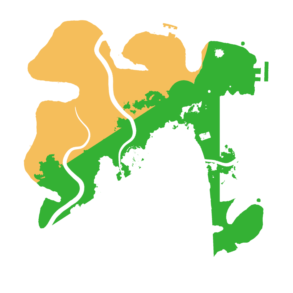 Biome Rust Map: Procedural Map, Size: 3000, Seed: 1972954669