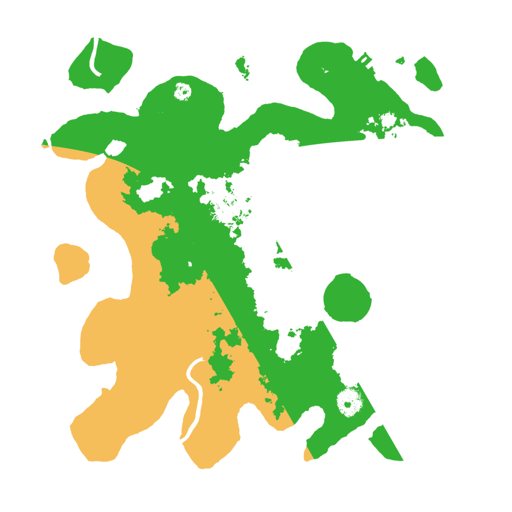 Biome Rust Map: Procedural Map, Size: 3000, Seed: 355809472