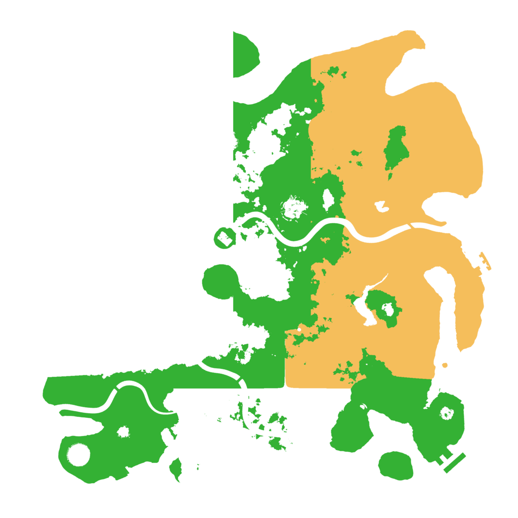 Biome Rust Map: Procedural Map, Size: 4000, Seed: 2692