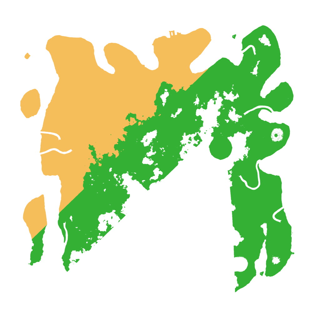 Biome Rust Map: Procedural Map, Size: 3750, Seed: 1235677777