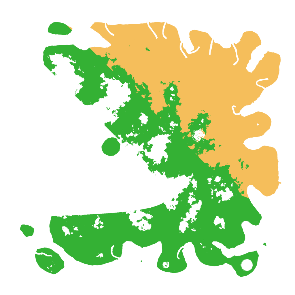 Biome Rust Map: Procedural Map, Size: 4500, Seed: 1490155037