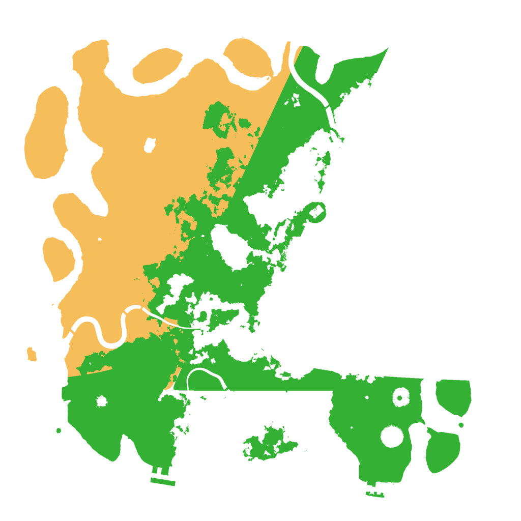 Biome Rust Map: Procedural Map, Size: 4250, Seed: 469383535