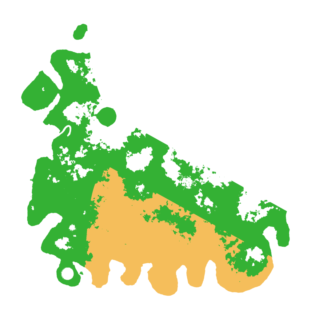 Biome Rust Map: Procedural Map, Size: 4500, Seed: 1106886138