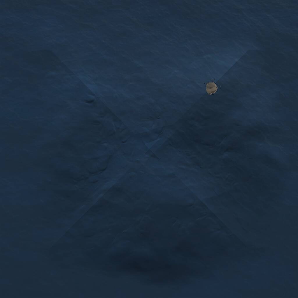 Rust Map: Procedural Map, Size: 1000, Seed: 906419, 1 Monuments