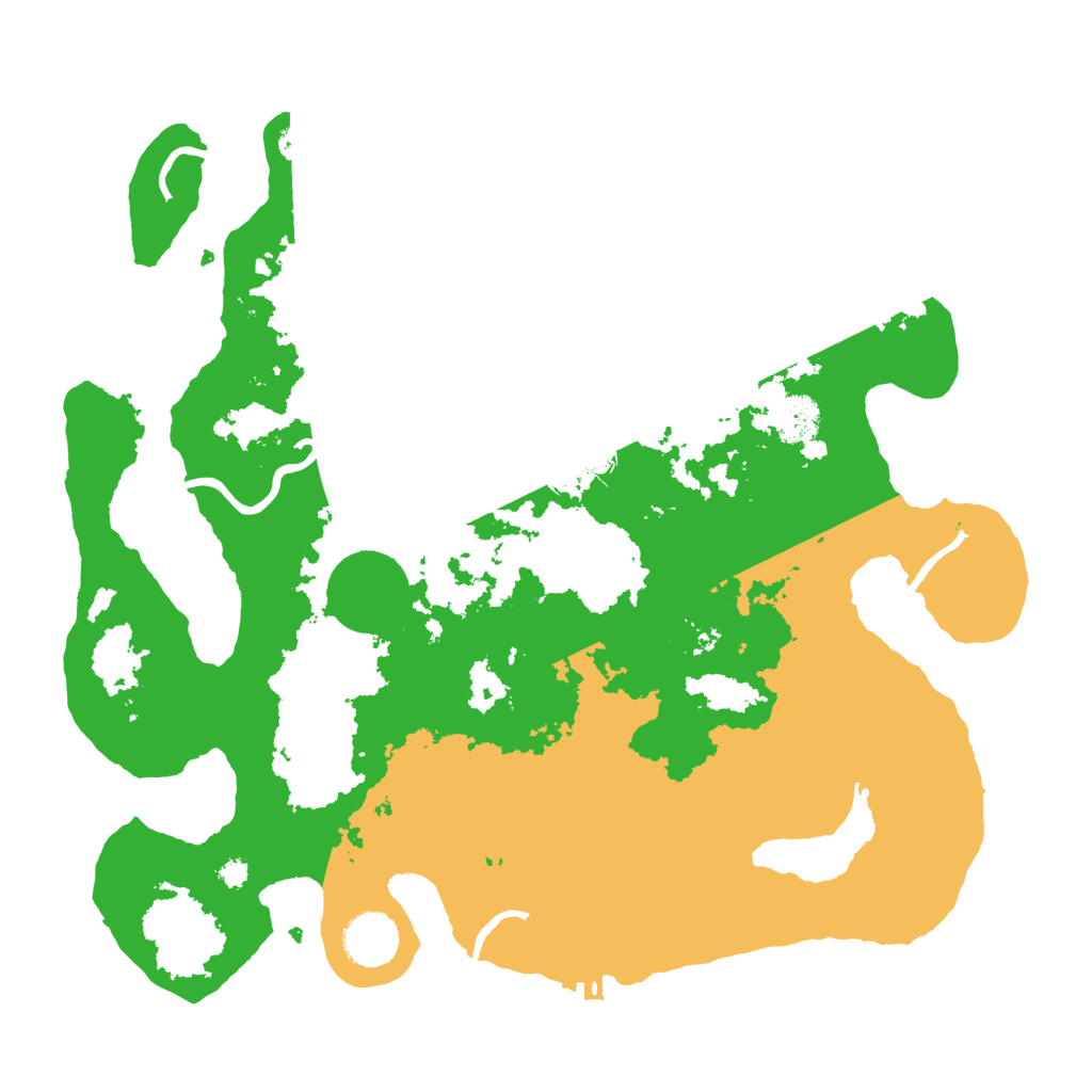 Biome Rust Map: Procedural Map, Size: 3500, Seed: 1550232693