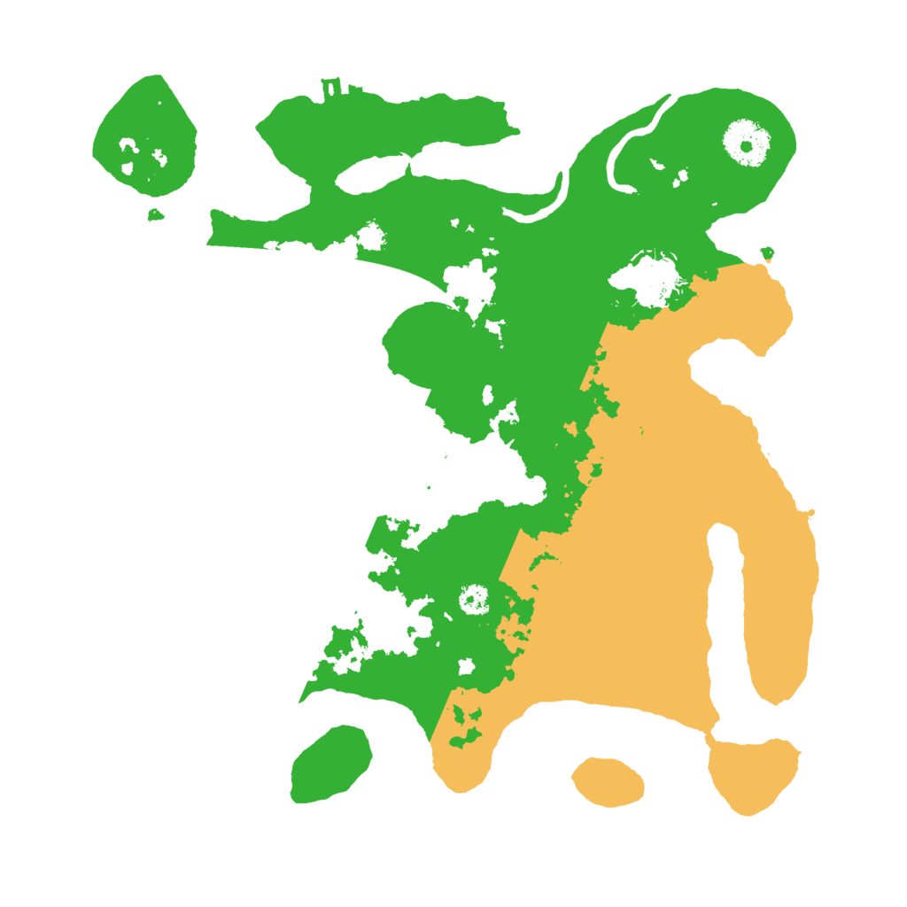 Biome Rust Map: Procedural Map, Size: 3000, Seed: 184453656
