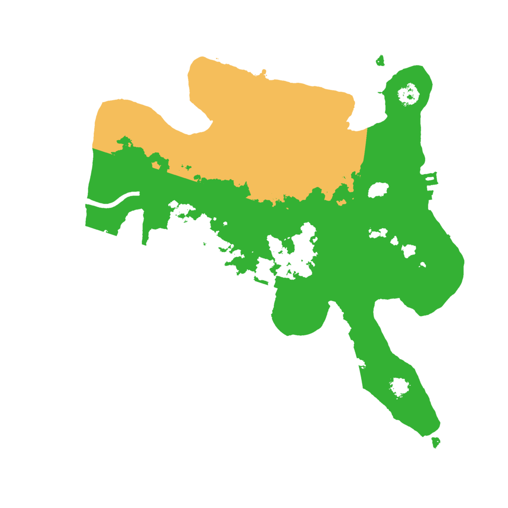 Biome Rust Map: Procedural Map, Size: 2500, Seed: 1856544922