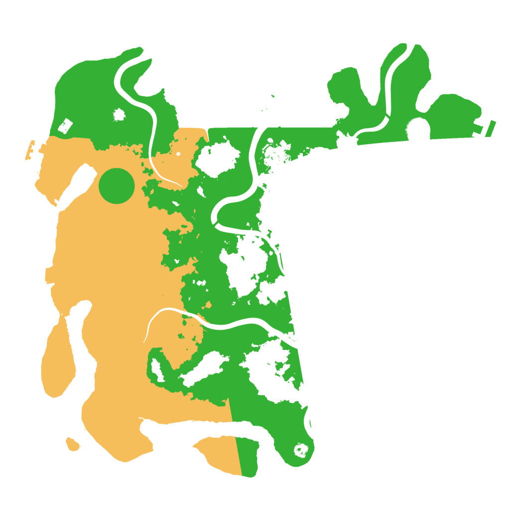 Biome Rust Map: Procedural Map, Size: 3750, Seed: 679625321