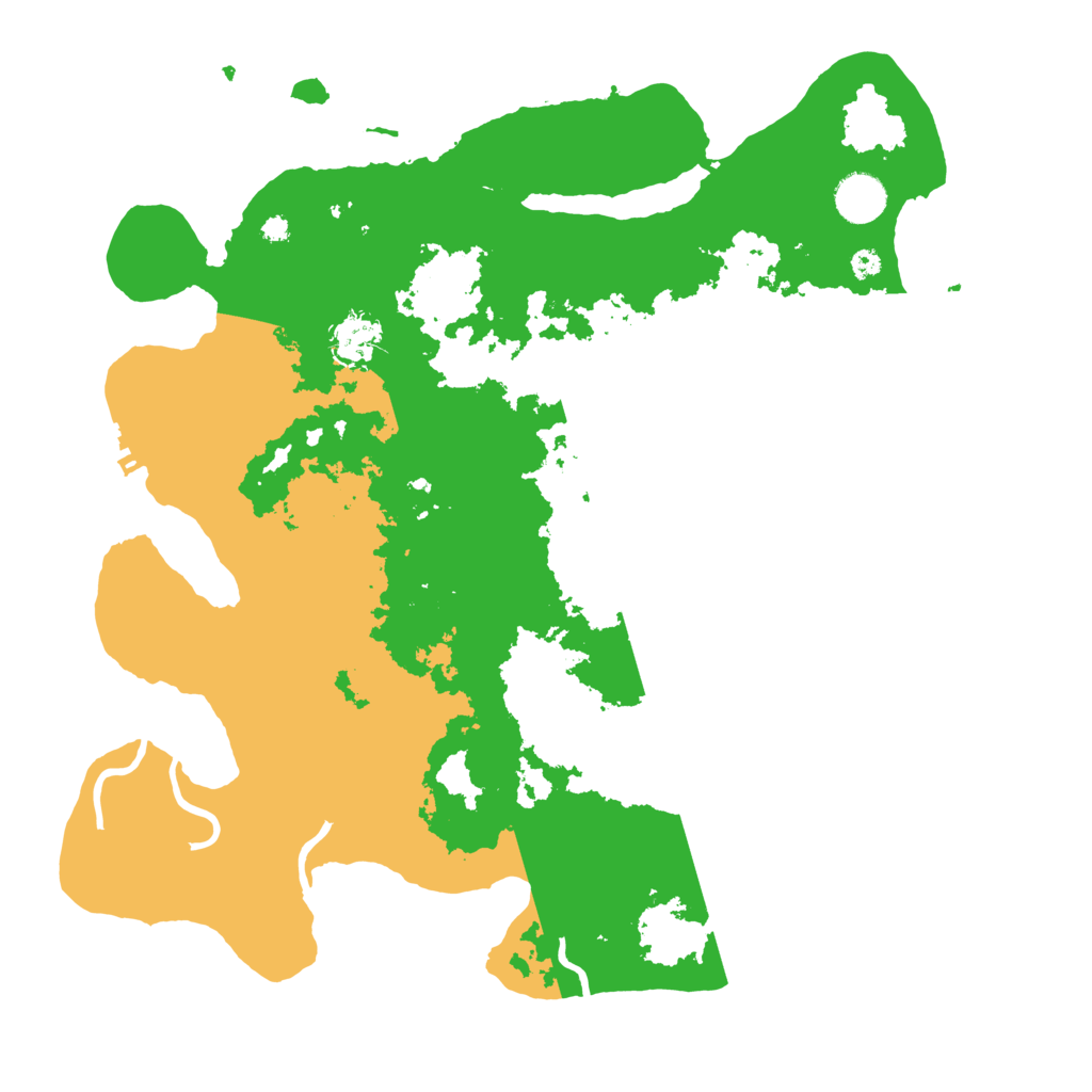 Biome Rust Map: Procedural Map, Size: 3800, Seed: 61426869