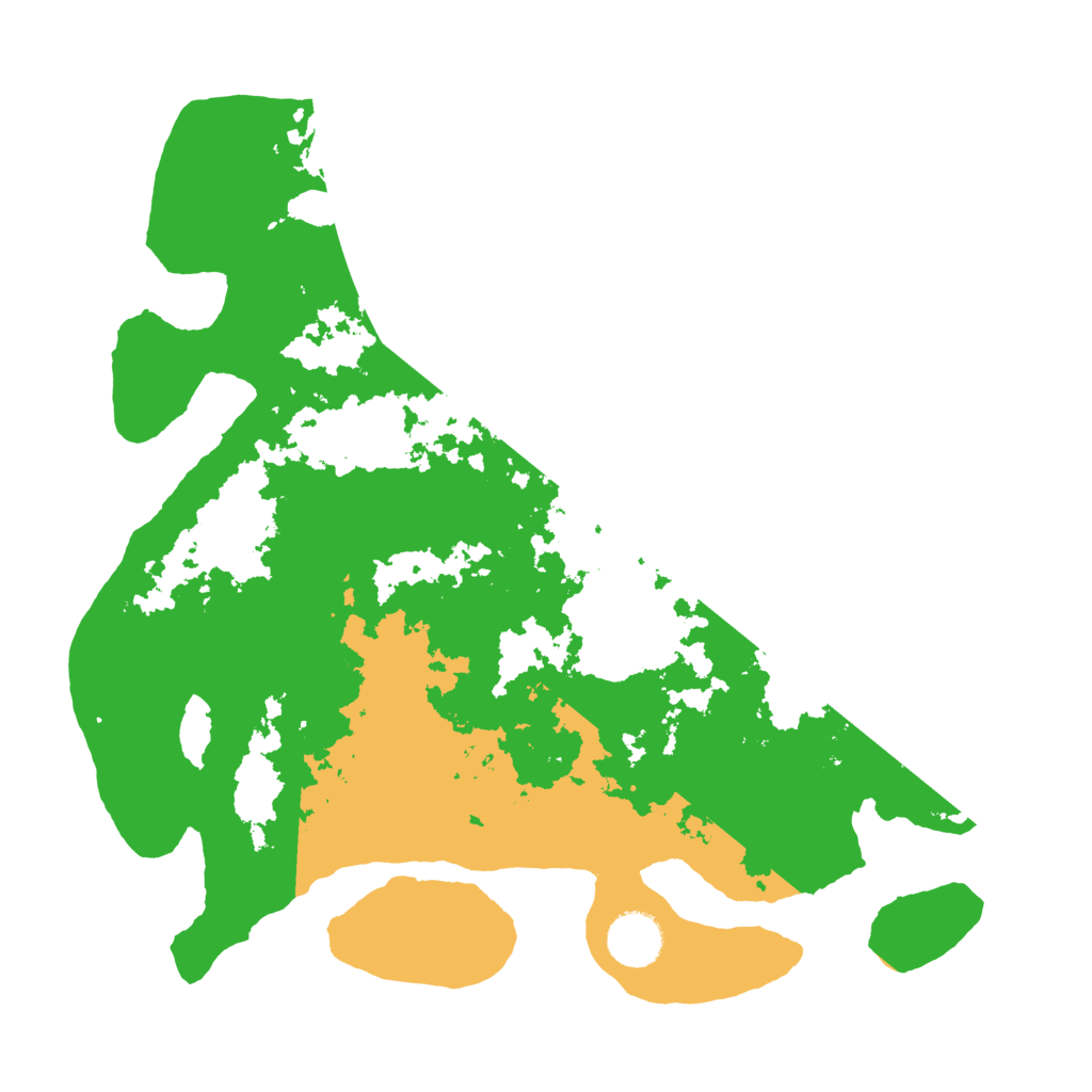 Biome Rust Map: Barren, Size: 3500, Seed: 1306607847