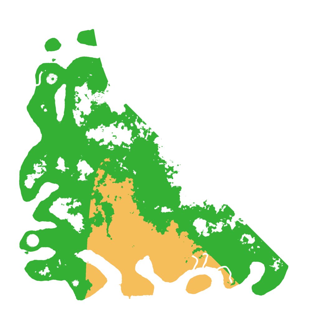 Biome Rust Map: Procedural Map, Size: 4500, Seed: 516532771