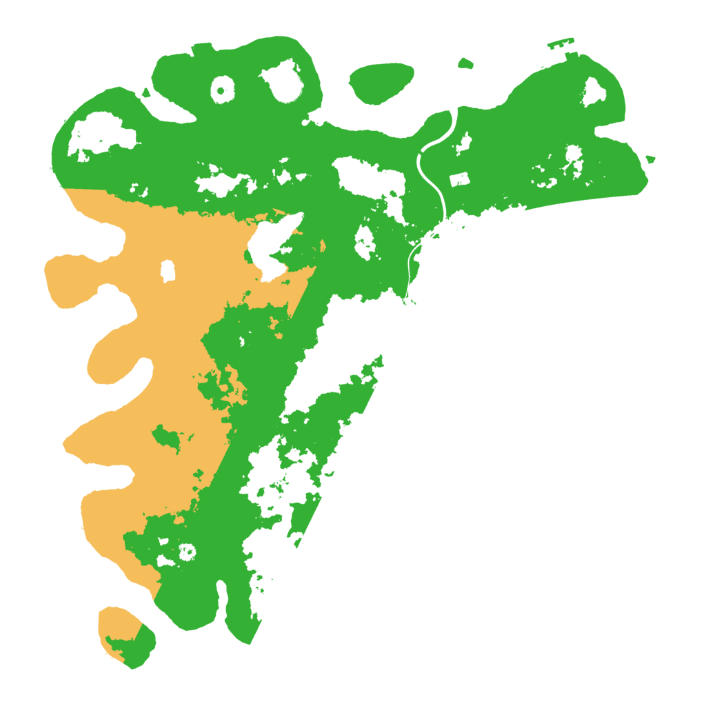 Biome Rust Map: Procedural Map, Size: 4000, Seed: 296766137
