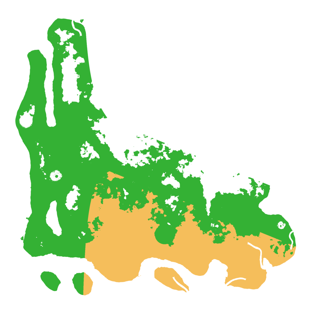 Biome Rust Map: Procedural Map, Size: 4250, Seed: 1999023370