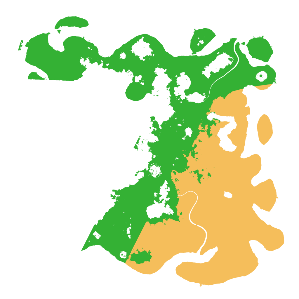 Biome Rust Map: Procedural Map, Size: 4250, Seed: 860706