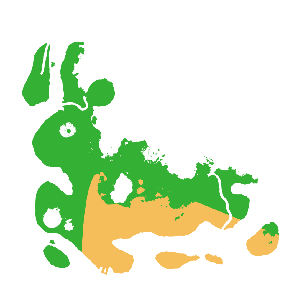 Biome Rust Map: Procedural Map, Size: 3000, Seed: 768435